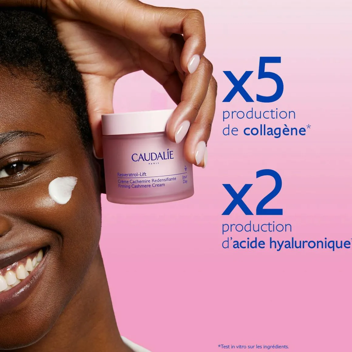 Crème Cachemire Redensifiante au Resvératrol, alternative au Rétinol - Recharge