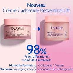 Crème Cachemire Redensifiante au Resvératrol, alternative au Rétinol - Recharge