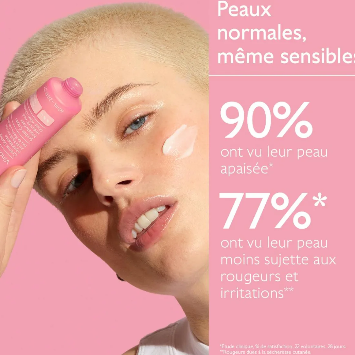 Crème Sorbet Hydratante à l'Acide Hyaluronique & Camomille