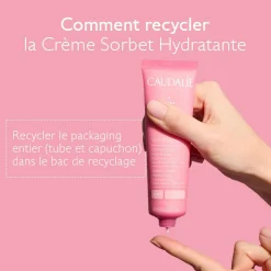 Crème Sorbet Hydratante à l'Acide Hyaluronique & Camomille