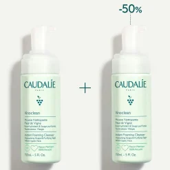 Duo mousse nettoyante fleur de vigne