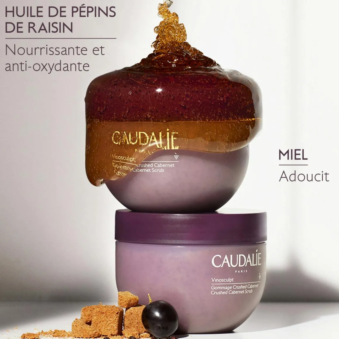 Gommage Crushed Cabernet au Miel