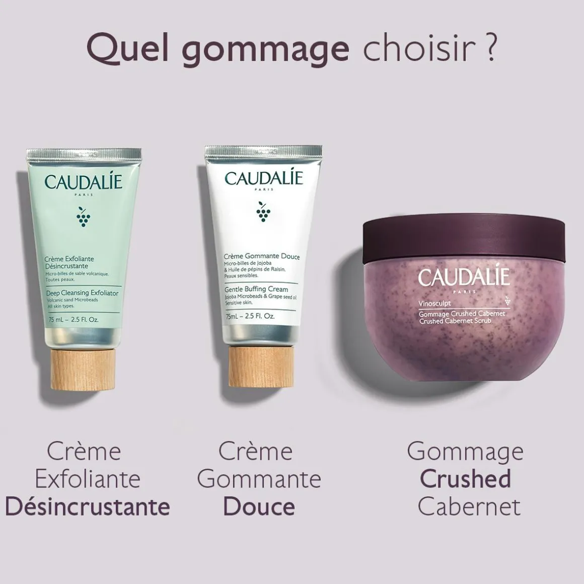 Gommage Crushed Cabernet au Miel