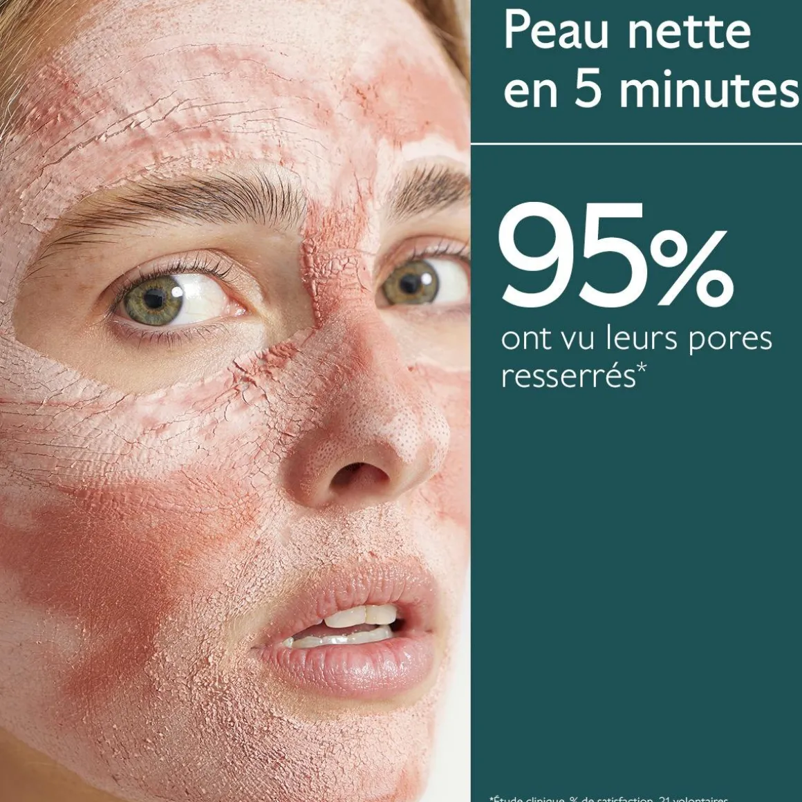 Masque Instant Détox à l'Argile Rose - 35ml