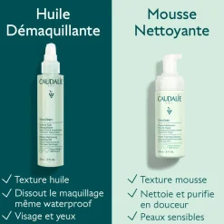 Mousse Nettoyante Visage Fleur de Vigne - 150ml