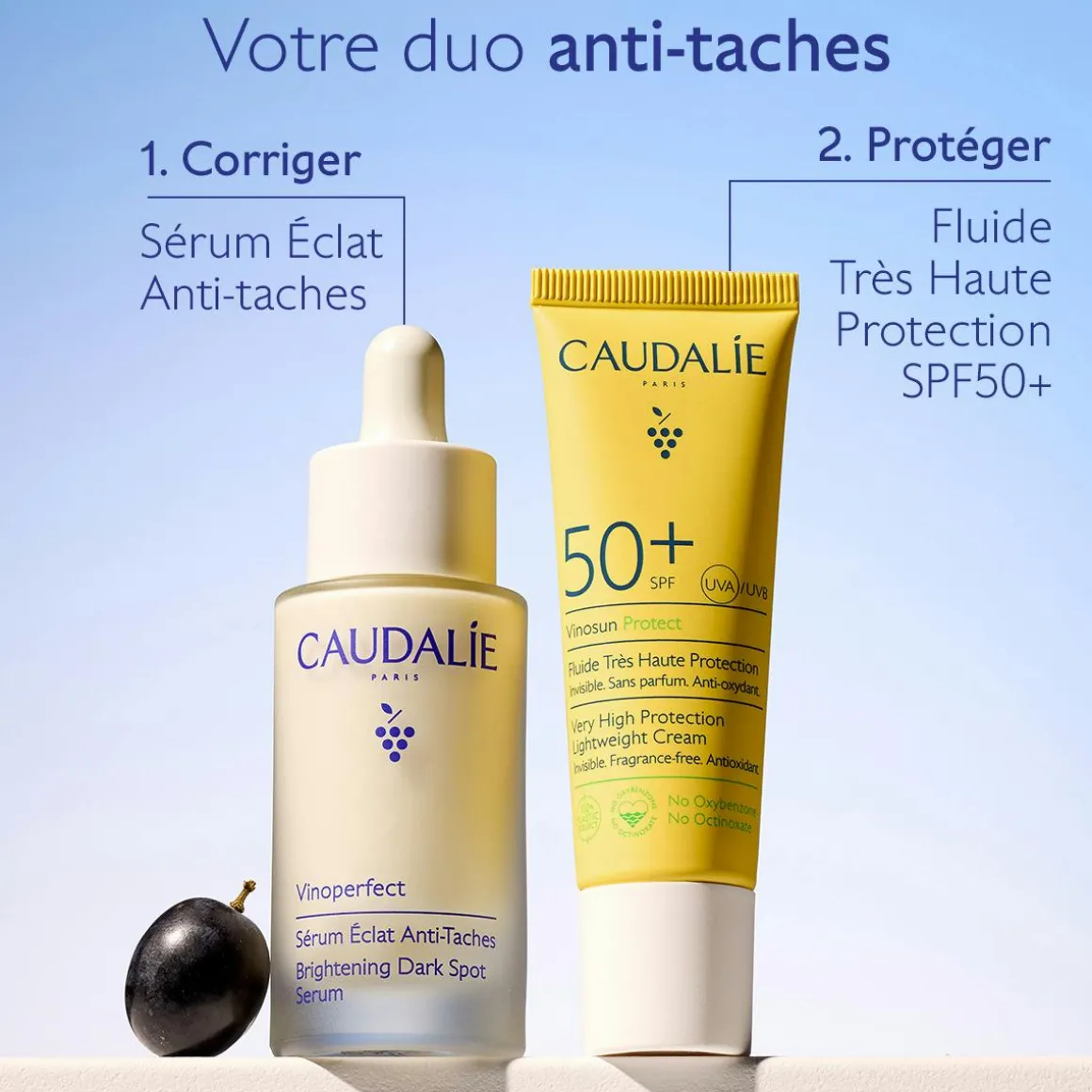 Sérum Éclat Anti-Taches à la Viniférine, alternative à la Vitamine C - 30ml