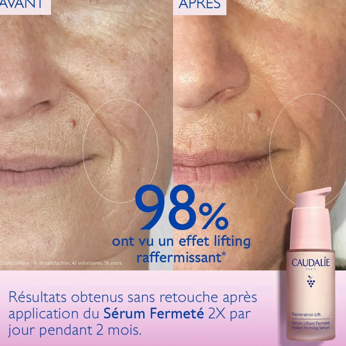 Sérum Liftant Fermeté au Resvératrol, alternative au Rétinol