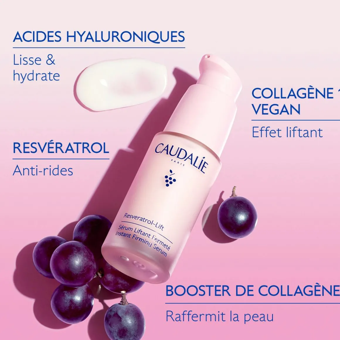 Sérum Liftant Fermeté au Resvératrol, alternative au Rétinol